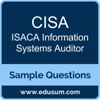 CISA Dumps, CISA PDF, CISA VCE, ISACA Information Systems Auditor VCE