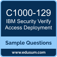 Security Verify Access Deployment Dumps, C1000-129 Dumps, C1000-129 PDF, Security Verify Access Deployment VCE, IBM C1000-129 VCE, IBM Security Verify Access Deployment PDF
