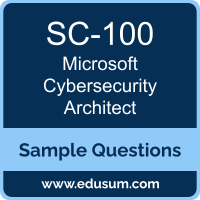 Cybersecurity Architect Dumps, SC-100 Dumps, SC-100 PDF, Cybersecurity Architect VCE, Microsoft SC-100 VCE, Microsoft MCE Cybersecurity Architect PDF
