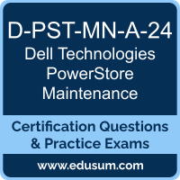 PowerStore Maintenance Dumps, PowerStore Maintenance PDF, D-PST-MN-A-24 PDF, PowerStore Maintenance Braindumps, D-PST-MN-A-24 Questions PDF, Dell Technologies D-PST-MN-A-24 VCE, Dell Technologies PowerStore Maintenance Dumps