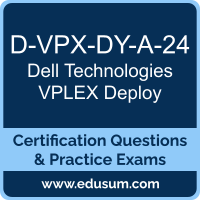 VPLEX Deploy Dumps, VPLEX Deploy PDF, D-VPX-DY-A-24 PDF, VPLEX Deploy Braindumps, D-VPX-DY-A-24 Questions PDF, Dell Technologies D-VPX-DY-A-24 VCE, Dell Technologies VPLEX Deploy Dumps