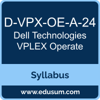 VPLEX Operate PDF, D-VPX-OE-A-24 Dumps, D-VPX-OE-A-24 PDF, VPLEX Operate VCE, D-VPX-OE-A-24 Questions PDF, Dell Technologies D-VPX-OE-A-24 VCE, Dell Technologies VPLEX Operate Dumps, Dell Technologies VPLEX Operate PDF