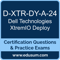 XtremIO Deploy Dumps, XtremIO Deploy PDF, D-XTR-DY-A-24 PDF, XtremIO Deploy Braindumps, D-XTR-DY-A-24 Questions PDF, Dell Technologies D-XTR-DY-A-24 VCE, Dell Technologies XtremIO Deploy Dumps