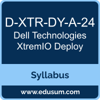 XtremIO Deploy PDF, D-XTR-DY-A-24 Dumps, D-XTR-DY-A-24 PDF, XtremIO Deploy VCE, D-XTR-DY-A-24 Questions PDF, Dell Technologies D-XTR-DY-A-24 VCE, Dell Technologies XtremIO Deploy Dumps, Dell Technologies XtremIO Deploy PDF