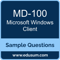Windows Client Dumps, MD-100 Dumps, MD-100 PDF, Windows Client VCE, Microsoft MD-100 VCE, Microsoft Windows Client PDF