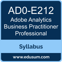 Analytics Business Practitioner Professional PDF, AD0-E212 Dumps, AD0-E212 PDF, Analytics Business Practitioner Professional VCE, AD0-E212 Questions PDF, Adobe AD0-E212 VCE, Adobe Analytics Business Practitioner Professional Dumps, Adobe Analytics Business Practitioner Professional PDF