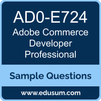 Commerce Developer Professional Dumps, AD0-E724 Dumps, AD0-E724 PDF, Commerce Developer Professional VCE, Adobe AD0-E724 VCE, Adobe Commerce Developer Professional PDF