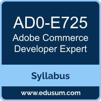 Commerce Developer Expert PDF, AD0-E725 Dumps, AD0-E725 PDF, Commerce Developer Expert VCE, AD0-E725 Questions PDF, Adobe AD0-E725 VCE, Adobe Commerce Developer Expert Dumps, Adobe Commerce Developer Expert PDF