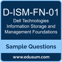 Information Storage and Management Foundations Dumps, D-ISM-FN-01 Dumps, D-ISM-FN-01 PDF, Information Storage and Management Foundations VCE, Dell Technologies D-ISM-FN-01 VCE, Dell Technologies Information Storage and Management Foundations PDF