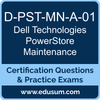 PowerStore Maintenance Dumps, PowerStore Maintenance PDF, D-PST-MN-A-01 PDF, PowerStore Maintenance Braindumps, D-PST-MN-A-01 Questions PDF, Dell Technologies D-PST-MN-A-01 VCE, Dell Technologies PowerStore Maintenance Dumps