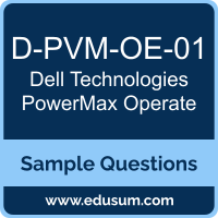 PowerMax Operate Dumps, D-PVM-OE-01 Dumps, D-PVM-OE-01 PDF, PowerMax Operate VCE, Dell Technologies D-PVM-OE-01 VCE, Dell Technologies PowerMax Operate PDF