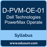 PowerMax Operate PDF, D-PVM-OE-01 Dumps, D-PVM-OE-01 PDF, PowerMax Operate VCE, D-PVM-OE-01 Questions PDF, Dell Technologies D-PVM-OE-01 VCE, Dell Technologies PowerMax Operate Dumps, Dell Technologies PowerMax Operate PDF