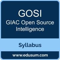 GOSI PDF, GOSI Dumps, GOSI VCE, GIAC Open Source Intelligence Questions PDF, GIAC Open Source Intelligence VCE, GIAC GOSI Dumps, GIAC GOSI PDF