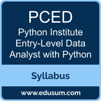 Entry-Level Data Analyst with Python PDF, PCED Dumps, PCED PDF, Entry-Level Data Analyst with Python VCE, PCED Questions PDF, Python Institute PCED VCE, Python Institute PCED-30-01 Dumps, Python Institute PCED-30-01 PDF