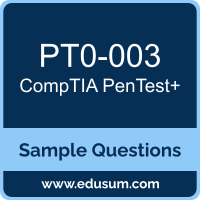 PenTest+ Dumps, PT0-003 Dumps, PT0-003 PDF, PenTest+ VCE, CompTIA PT0-003 VCE, CompTIA PenTest Plus PDF