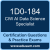 1D0-184: CIW AI Data Science Specialist