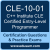 CLE-10-01: C++ Institute CLE - C Certified Entry-Level Programmer