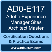 AD0-E117: Adobe Experience Manager Sites Architect Master