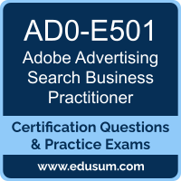 AD0-E501: Adobe Advertising Search Business Practitioner Professional