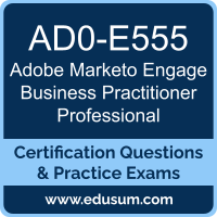 AD0-E555: Adobe Marketo Engage Business Practitioner Professional