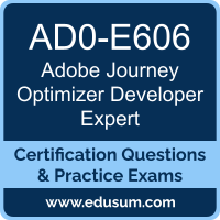 AD0-E606: Adobe Journey Optimizer Developer Expert