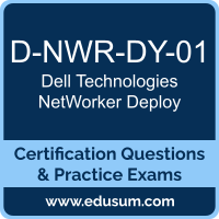 D-NWR-DY-01: Dell NetWorker Deploy