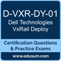 D-VXR-DY-01: Dell Technologies VxRail Deploy