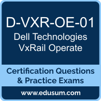 D-VXR-OE-01: Dell Technologies VxRail Operate V2