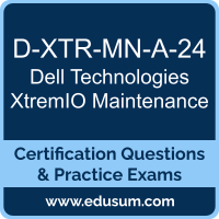 D-XTR-MN-A-24: Dell Technologies XtremIO Maintenance