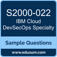 S2000-022: IBM Cloud DevSecOps v2 Specialty