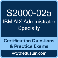 S2000-025: IBM AIX v7.3 Administrator Specialty