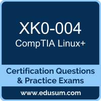 XK0-004: CompTIA Linux+ (Linux Plus) | EDUSUM