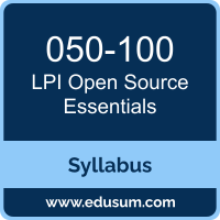 Open Source Essentials PDF, 050-100 Dumps, 050-100 PDF, Open Source Essentials VCE, 050-100 Questions PDF, LPI 050-100 VCE, LPI Open Source Essentials Exam 050 Dumps, LPI Open Source Essentials Exam 050 PDF