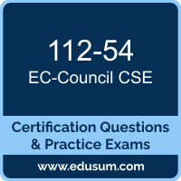 CSE Dumps, CSE PDF, 112-54 PDF, CSE Braindumps, 112-54 Questions PDF, EC-Council 112-54 VCE, EC-Council CSE Dumps