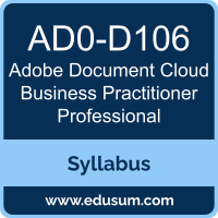 Document Cloud Business Practitioner Professional PDF, AD0-D106 Dumps, AD0-D106 PDF, Document Cloud Business Practitioner Professional VCE, AD0-D106 Questions PDF, Adobe AD0-D106 VCE, Adobe Document Cloud Business Practitioner Professional Dumps, Adobe Document Cloud Business Practitioner Professional PDF