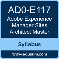 Experience Manager Sites Architect Master PDF, AD0-E117 Dumps, AD0-E117 PDF, Experience Manager Sites Architect Master VCE, AD0-E117 Questions PDF, Adobe AD0-E117 VCE, Adobe Experience Manager Sites Architect Master Dumps, Adobe Experience Manager Sites Architect Master PDF