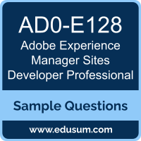 Experience Manager Sites Developer Professional Dumps, AD0-E128 Dumps, AD0-E128 PDF, Experience Manager Sites Developer Professional VCE, Adobe AD0-E128 VCE, Adobe Experience Manager Sites Developer Professional PDF