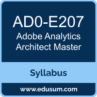 Analytics Architect Master PDF, AD0-E207 Dumps, AD0-E207 PDF, Analytics Architect Master VCE, AD0-E207 Questions PDF, Adobe AD0-E207 VCE, Adobe Analytics Architect Master Dumps, Adobe Analytics Architect Master PDF