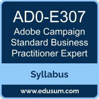 Campaign Standard Business Practitioner Expert PDF, AD0-E307 Dumps, AD0-E307 PDF, Campaign Standard Business Practitioner Expert VCE, AD0-E307 Questions PDF, Adobe AD0-E307 VCE, Adobe Campaign Standard Business Practitioner Expert Dumps, Adobe Campaign Standard Business Practitioner Expert PDF