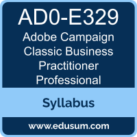 Campaign Classic Business Practitioner Professional PDF, AD0-E329 Dumps, AD0-E329 PDF, Campaign Classic Business Practitioner Professional VCE, AD0-E329 Questions PDF, Adobe AD0-E329 VCE, Adobe Campaign Classic Business Practitioner Professional Dumps, Adobe Campaign Classic Business Practitioner Professional PDF