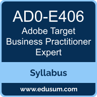 Target Business Practitioner Expert PDF, AD0-E406 Dumps, AD0-E406 PDF, Target Business Practitioner Expert VCE, AD0-E406 Questions PDF, Adobe AD0-E406 VCE, Adobe Target Business Practitioner Expert Dumps, Adobe Target Business Practitioner Expert PDF