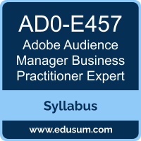 Audience Manager Business Practitioner Expert PDF, AD0-E457 Dumps, AD0-E457 PDF, Audience Manager Business Practitioner Expert VCE, AD0-E457 Questions PDF, Adobe AD0-E457 VCE, Adobe Audience Manager Business Practitioner Expert Dumps, Adobe Audience Manager Business Practitioner Expert PDF