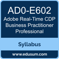 Real-Time CDP Business Practitioner Professional PDF, AD0-E602 Dumps, AD0-E602 PDF, Real-Time CDP Business Practitioner Professional VCE, AD0-E602 Questions PDF, Adobe AD0-E602 VCE, Adobe Real-Time CDP Business Practitioner Professional Dumps, Adobe Real-Time CDP Business Practitioner Professional PDF