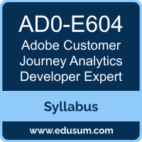 Customer Journey Analytics Developer Expert PDF, AD0-E604 Dumps, AD0-E604 PDF, Customer Journey Analytics Developer Expert VCE, AD0-E604 Questions PDF, Adobe AD0-E604 VCE, Adobe Customer Journey Analytics Developer Expert Dumps, Adobe Customer Journey Analytics Developer Expert PDF