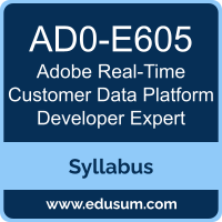 Real-Time Customer Data Platform Developer Expert PDF, AD0-E605 Dumps, AD0-E605 PDF, Real-Time Customer Data Platform Developer Expert VCE, AD0-E605 Questions PDF, Adobe AD0-E605 VCE, Adobe Real-Time Customer Data Platform Developer Expert Dumps, Adobe Real-Time Customer Data Platform Developer Expert PDF