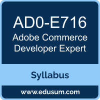 Commerce Developer Expert PDF, AD0-E716 Dumps, AD0-E716 PDF, Commerce Developer Expert VCE, AD0-E716 Questions PDF, Adobe AD0-E716 VCE, Adobe Commerce Developer Expert Dumps, Adobe Commerce Developer Expert PDF