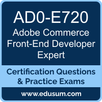 Commerce Front-End Developer Expert Dumps, Commerce Front-End Developer Expert PDF, AD0-E720 PDF, Commerce Front-End Developer Expert Braindumps, AD0-E720 Questions PDF, Adobe AD0-E720 VCE, Adobe Commerce Front-End Developer Expert Dumps