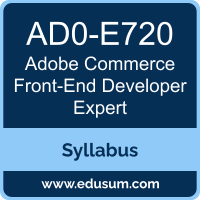 Commerce Front-End Developer Expert PDF, AD0-E720 Dumps, AD0-E720 PDF, Commerce Front-End Developer Expert VCE, AD0-E720 Questions PDF, Adobe AD0-E720 VCE, Adobe Commerce Front-End Developer Expert Dumps, Adobe Commerce Front-End Developer Expert PDF