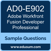 Workfront Fusion Developer Professional Dumps, AD0-E902 Dumps, AD0-E902 PDF, Workfront Fusion Developer Professional VCE, Adobe AD0-E902 VCE, Adobe Workfront Fusion Developer Professional PDF