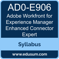 Workfront for Experience Manager Enhanced Connector Expert PDF, AD0-E906 Dumps, AD0-E906 PDF, Workfront for Experience Manager Enhanced Connector Expert VCE, AD0-E906 Questions PDF, Adobe AD0-E906 VCE, Adobe Workfront for Experience Manager Enhanced Connector Expert Dumps, Adobe Workfront for Experience Manager Enhanced Connector Expert PDF